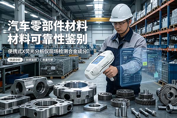便携式X荧光光谱仪的汽车零部件检测