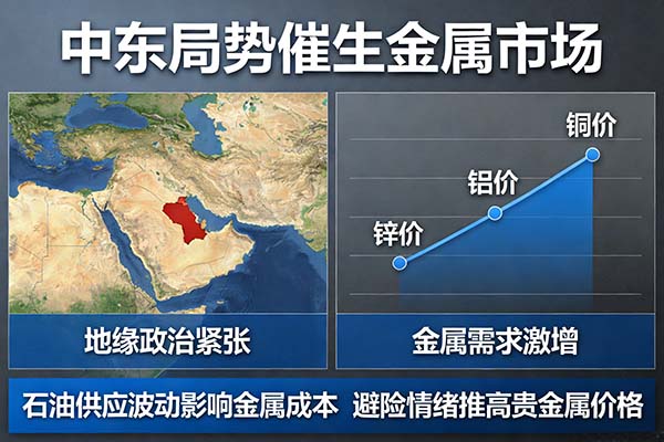 中东局势催生金属市场变局