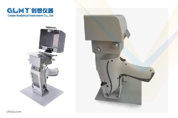 创想仪器与万徳豪阀门演示手持光谱仪